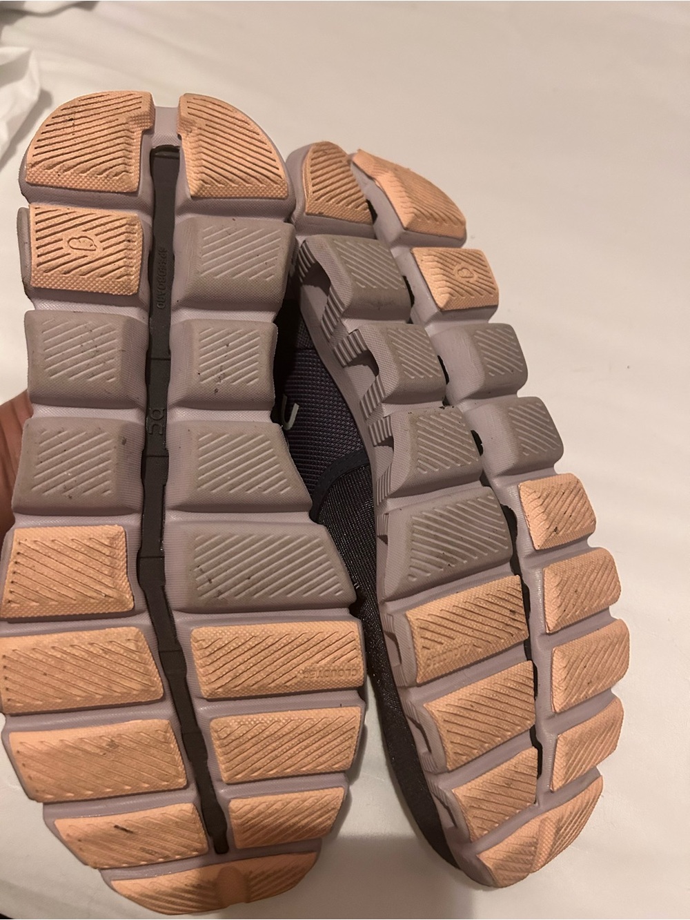 On Running Black Running Shoes with Light Pink Midsole - Picture 6 of 6